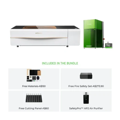 Image of xTool Down Under P2s Ultra Bundle in White
